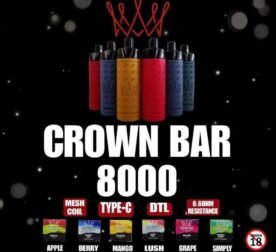 AL FAKHER CROWN BAR 8000 PUFFS