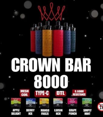 AL FAKHER CROWN BAR 8000 PUFFS