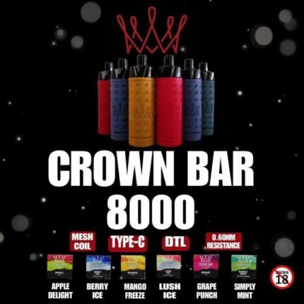 AL FAKHER CROWN BAR 8000 PUFFS