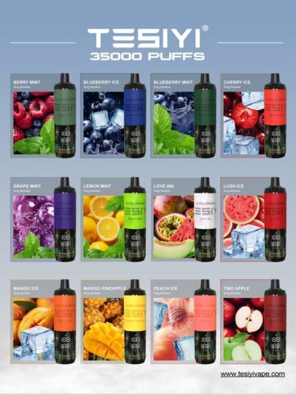TESYI ULTRA SHISHA 35000 PUFFS DISPOSABLE VAPE